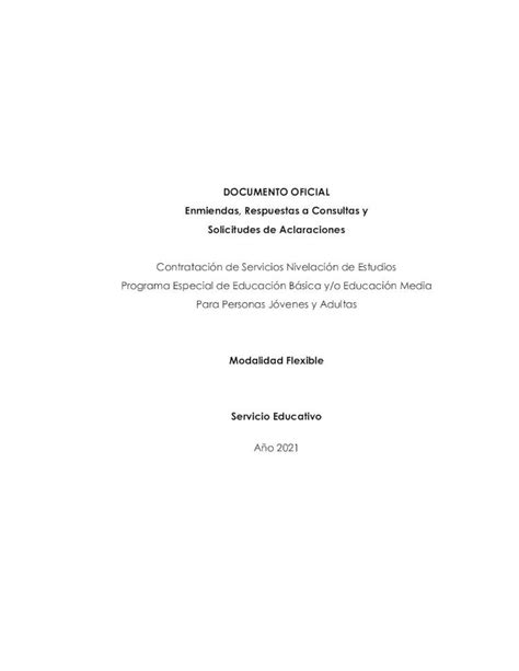 PDF DOCUMENTO OFICIAL Enmiendas Respuestas A Consultas