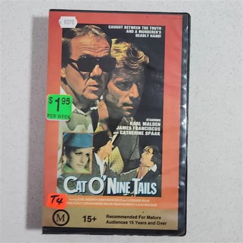 Cat O Nine Tails Vintage Action Vhs Cassette Tape M Karl