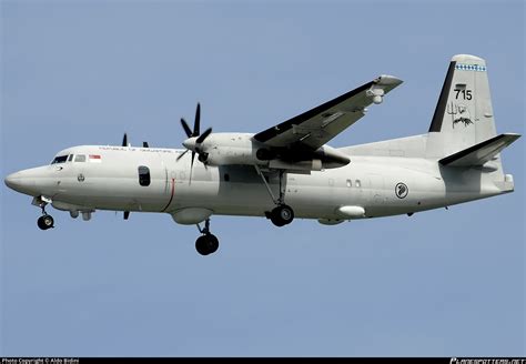 715 Republic Of Singapore Air Force Fokker F50 Enforcer Mk2 Photo By