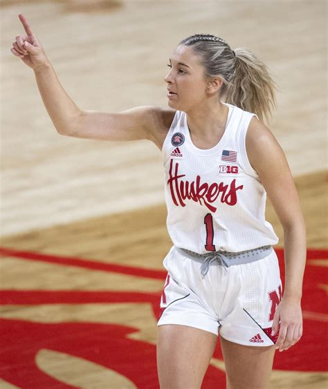 Nebraska Was Once The Runner Up For Jaz Shelley Two Years Later She’s The Huskers’ Leading Scorer