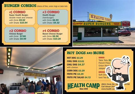 Health Camp In Waco Restaurant Menu And Reviews