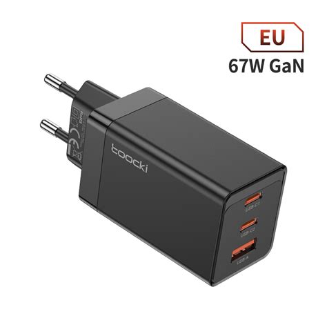 Tookci 67W GaN USB C Charger Quick Charge4 0 QC3 0 PD USB Type C Fast