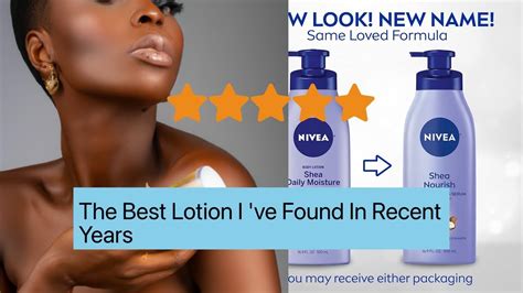 NIVEA Shea Nourish Body Lotion Dry Skin Lotion With Shea Butter 16 9