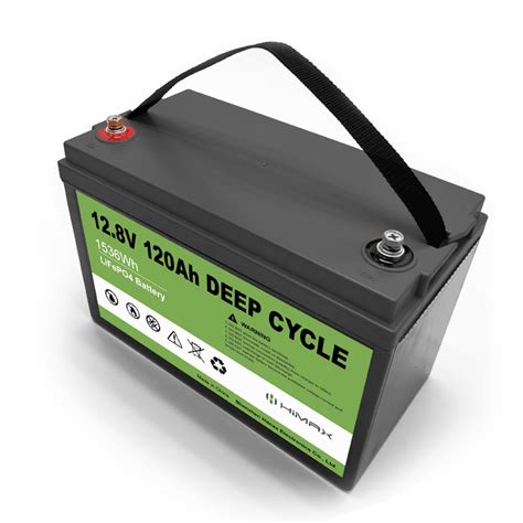 12V 120Ah LiFePO4 Battery Pack Himax