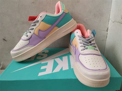 Nike Air Force 1 Shadow Ivory Kw Super Fesyen Wanita Sepatu Di Carousell