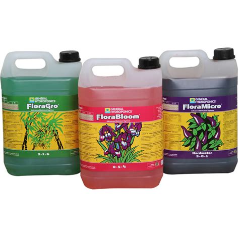 Terra Aquatica Tripart Set Hard Water Litres Flora Series Growl