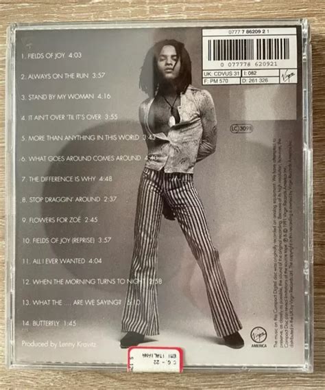 Lenny Kravitz Mama Said Virgin Records Compact Disc Audio Rock Eur