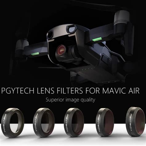 SALE In Stock PGYTECH NEW Filter For DJI MAVIC Air Lens Filters UV CPL