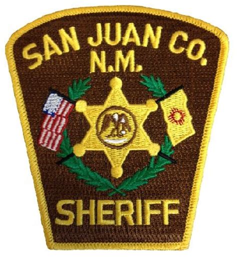 San Juan county Sheriff NM | Police patches, Police badge, Police