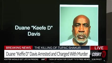 police arrest man   ordered  death  tupac shakur court