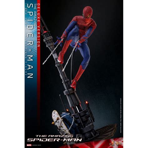 Spider Man Deluxe Hot Toys MMS772 The Amazing Spider Man 1 6 Figure