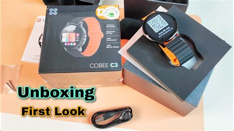 Xinji Cobee C Smartwatch Unboxing First Look Tech Den Tech