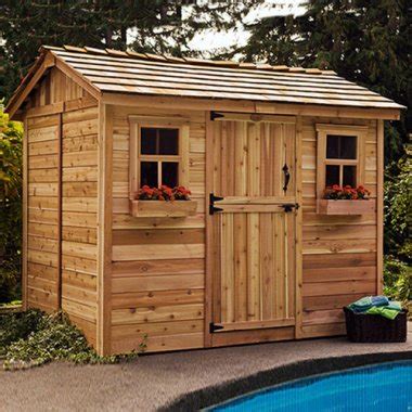 Shed Blueprints: Wooden Storage Shed