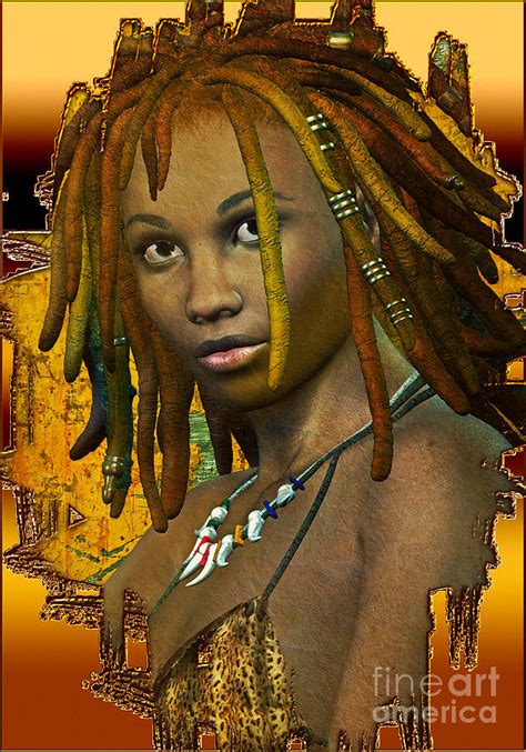 Reggae Woman Digital Art By Shadowlea Is Fine Art America