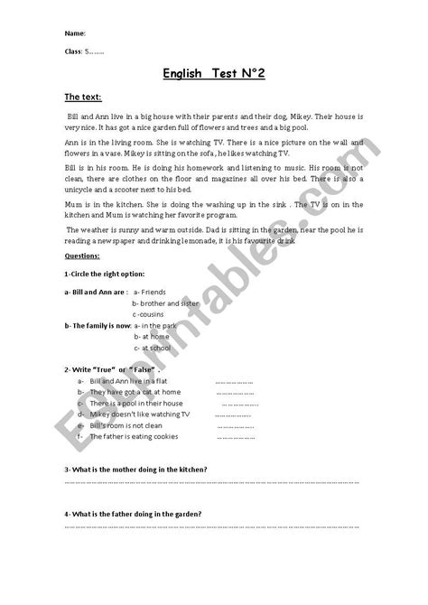 english tes esl worksheet  djassmine