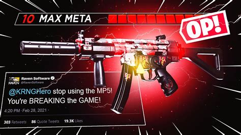 NEW MP5 META WARZONE SEASON 2 BROKEN CW MP5 BEST CLASS SETUP