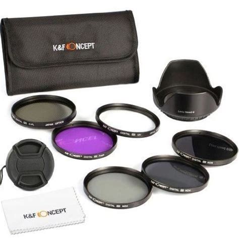 K F Concept Mm Pcs Uv Cpl Fld Nd Nd Nd Kit De Filtres Pour