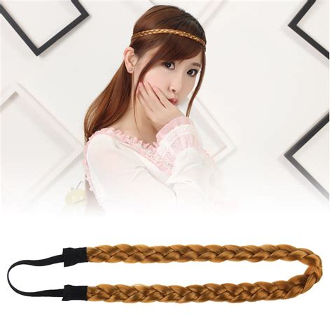 Stylish Girl Women Synthetic Hair Band Plaited Elastic Bohemia Braids