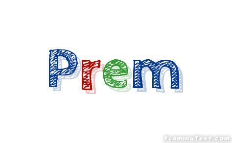 Prem Logo | Free Name Design Tool from Flaming Text