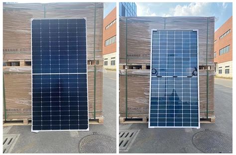 Ja Solar 425W N Type Bifacial Double Glass Half Cell Black Module