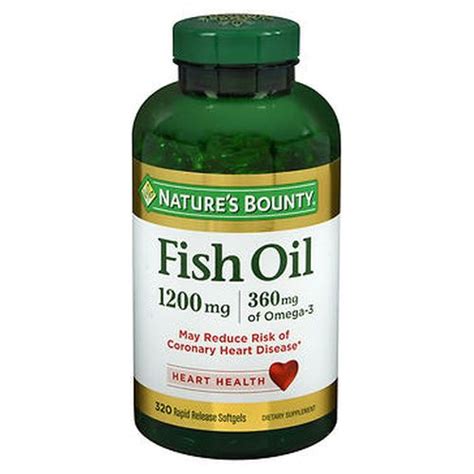 Natures Bounty Fish Oil Softgels Buy Indian Products Online