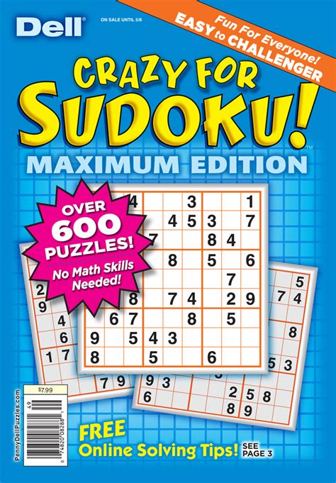 Dell Crazy for Sudoku! Maximum Edition | Penny Dell Puzzles