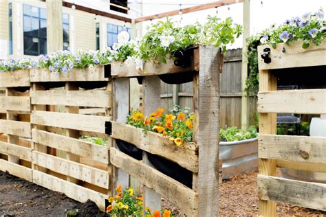 DIY Garden Fence Made From Upcycled Wooden Shipping Pallets HGTV