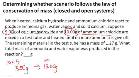 Conservation Of Mass In Chemical Reactions Ck 12 Foundation