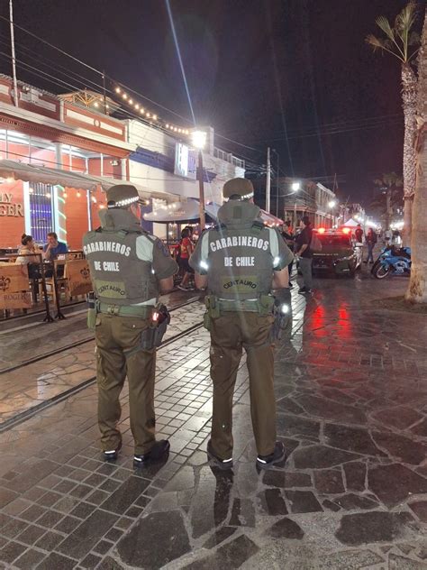 Carabineros De Tarapac Realiz Ronda Preventiva Del Cuadrante Plaza