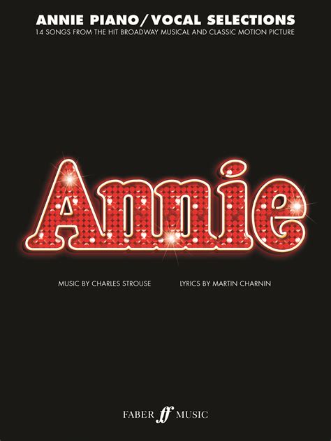 Annie - the musical songbook | Faber Music