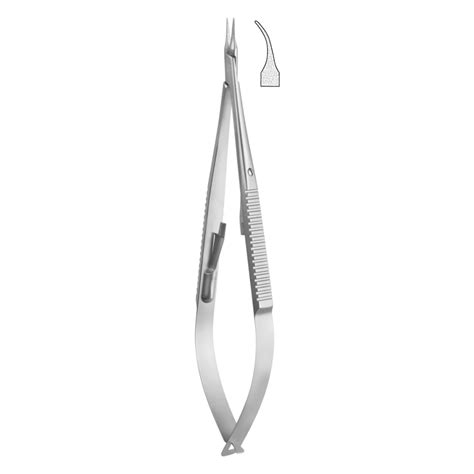 Suture Micro Needleholder Curved With Lock Darleys Surgical