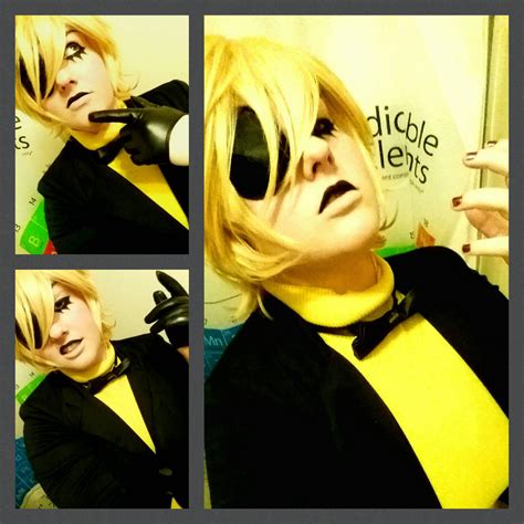 Bill Cipher cosplay (test) by ChildOfVirtuoso on DeviantArt