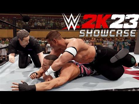 FULL MATCH Showcase Gameplay John Cena Vs RVD WWE 2K23 YouTube