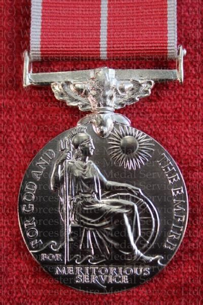 Worcestershire Medal Service BEM GVI Military Copy