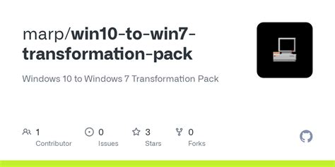 Github Marp Win10 To Win7 Transformation Pack Windows 10 To Windows 7 Transformation Pack