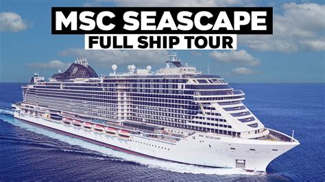 MSC Seascape Ship Tour Brand New Ship YouTube