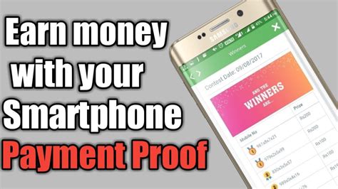 How To Earn Money From Mobile Phone In 2018 100 Working Payment Proof By Technoshobhit Youtube