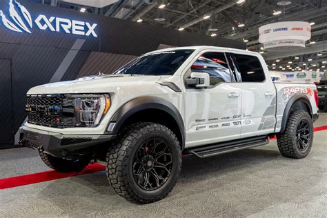 FORD RAPTOR R 4PLAY WHEELS SEMA 2023 4P83 22X10 35X12.5X22 TIRE PRO ...