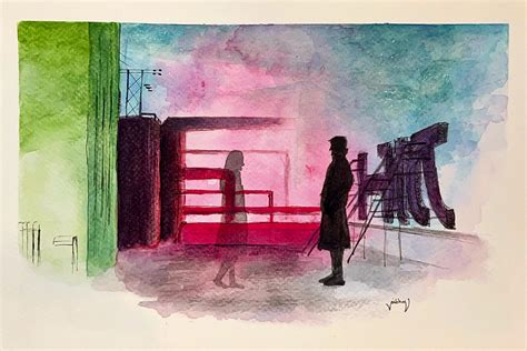 Blade Runner 2049 | Rooftop Scene : r/Watercolor