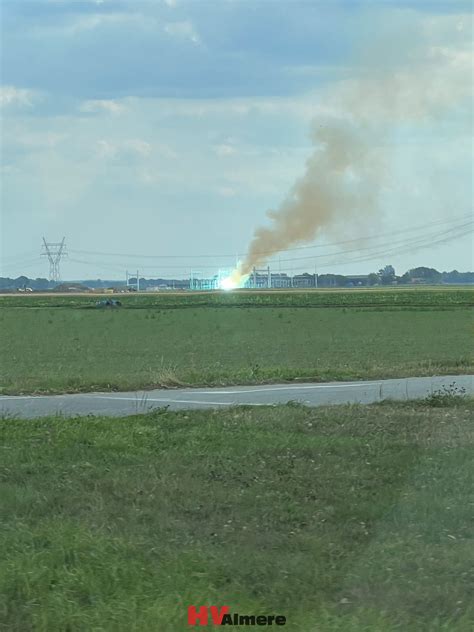groot deel van flevoland korte tijd zonder stroom na incident bij