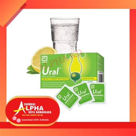 Ural Effervescent Granules G X S Lemon Flavour Lazada