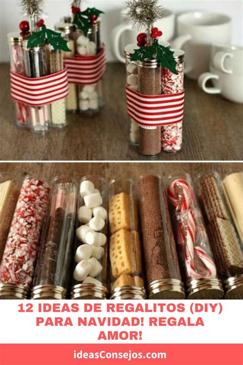 12 Ideas De Regalitos Diy Para Navidad Regala Amor Regalos De