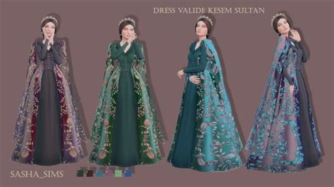 Valide Kesem Sultan Dress Roupas Sims Sims 4 Mods Sims 4