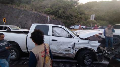 Deja Varios Lesionados Fuerte Accidente En La Autopista Del Sol Anews