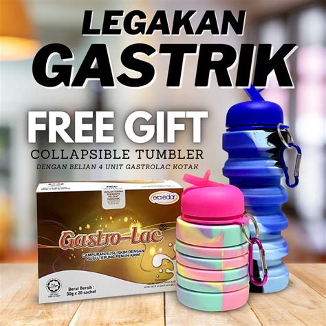 Susu Gastrik Gastrolac Milk Ubat Angin Penawar Gastric Perisai Perut