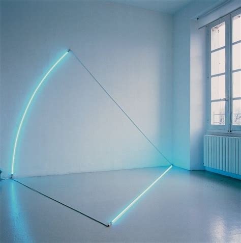 François Morellet 1 rayon et 1 8 de cercle 1985 Art néon Art