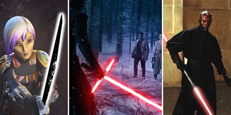 Star Wars: Every Type Of Lightsaber, Ranked