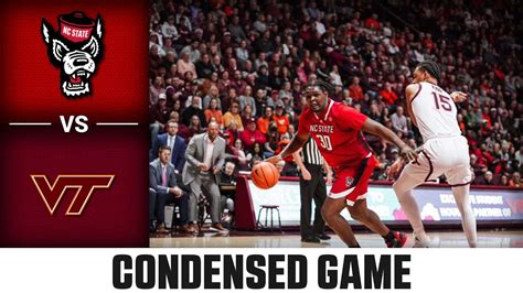 Nc State Vs Virginia Tech Condensed Game Acc Mens