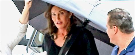 Caitlyn Jenner Arriving At The Los Angeles Lgbt Center Popsugar Celebrity