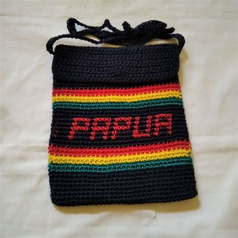 Jual Tas Selempang Noken Rasta Asli Papua Shopee Indonesia